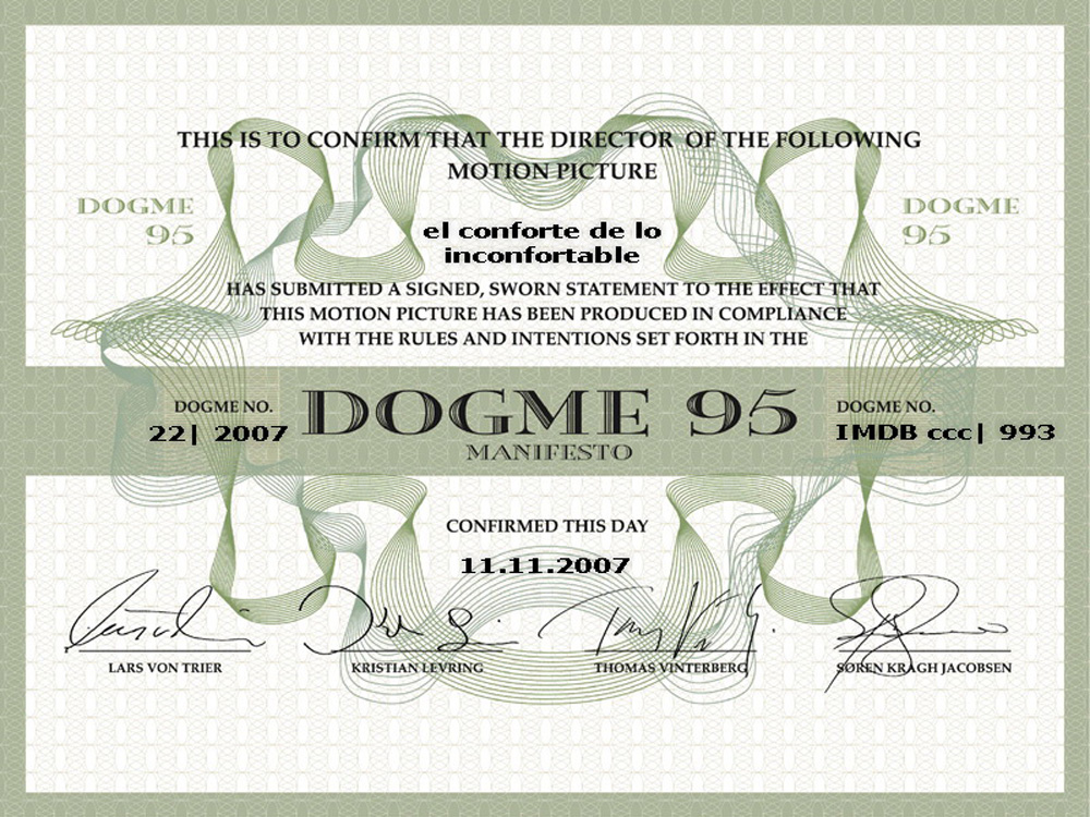 Certyfikat Dogma 95
